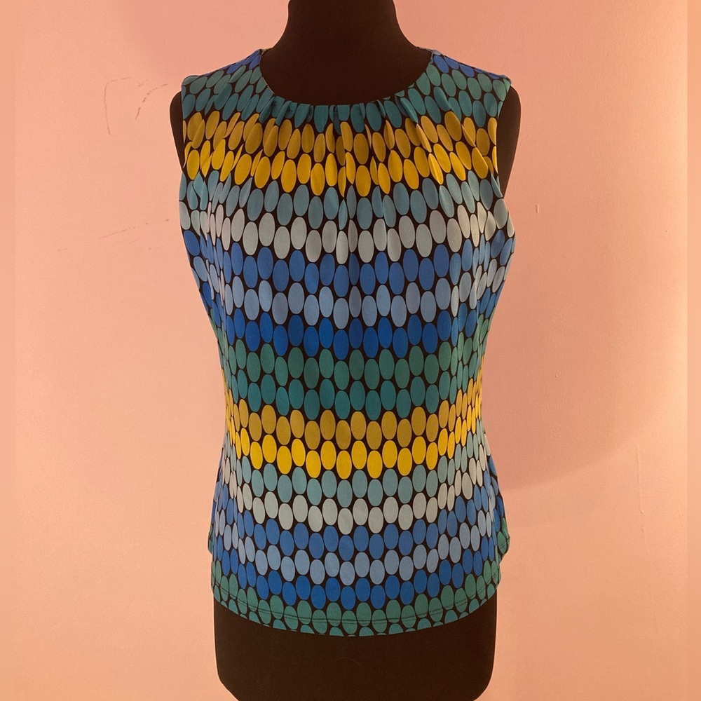 Calvin Klein Colorful Polkadot Tank Top
